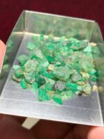 35.10ct Laghman Emerald Rough Lot – Natural Afghan Crystal - Image 7
