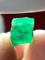 Spotlight on a 3.30 Carat Swat Emerald Crystal: Shape, Size and Significance - Image 9