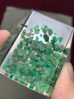 35.10ct Laghman Emerald Rough Lot – Natural Afghan Crystal - Image 10