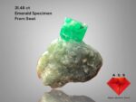 A Refined 31.48-Carat Swat Emerald Specimen — Elegance in Balance