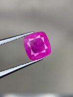 Elegant 1.92ct Afghan Ruby – Faceted Natural Gemstone with Rich Symmetry - Image 3