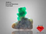A 34.89-Carat Swat Emerald Specimen — Broad, Sculptural, and Remarkably Expressive