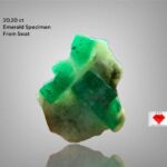 A Glimpse into Nature’s Green Treasure: 20.20ct Emerald Specimen