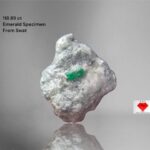 Giant from the Valley: 118.89 ct Emerald Specimen from Swat, Pakistan