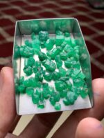 49.50 Carat Swat Emerald Rough Lot  Natural Untouched Gemstone - Image 11
