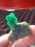 A 34.89-Carat Swat Emerald Specimen — Broad, Sculptural, and Remarkably Expressive - Image 3