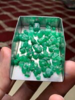 49.50 Carat Swat Emerald Rough Lot  Natural Untouched Gemstone - Image 3