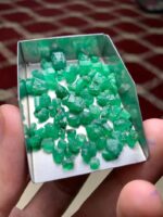 49.50 Carat Swat Emerald Rough Lot  Natural Untouched Gemstone - Image 8
