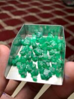 49.50 Carat Swat Emerald Rough Lot  Natural Untouched Gemstone - Image 9