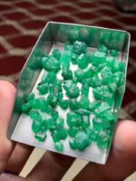 49.50 Carat Swat Emerald Rough Lot  Natural Untouched Gemstone - Image 10