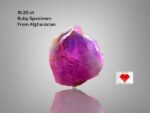 16.20ct Natural Ruby Specimen – Afghanistan | 16.43 x 11.78 x 9.23 mm