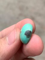 11.50 ct Afghan Turquoise Cabochon: Quiet Elegance with Distinctive Character - Image 11