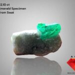 Exquisite 22.10ct Emerald Specimen from Swat