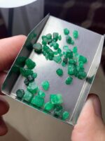 Swat Emerald Treasure: 24.50ct Emerald Rough Lot (5.28 × 7.33 × 6.60 mm) - Image 8
