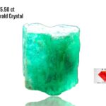 Nature’s Green Jewel: 5.50ct Swat Emerald Crystal – A Compact Marvel of Clarity and Color