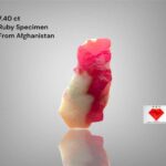 7.40ct Natural Ruby Specimen – Afghanistan | 16.55 x 9.34 x 8.06 mm