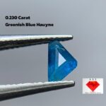 Exploring the Rarity of Greenish 0.230 ct Blue Hauyne – A Collector’s Dream