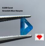 Exploring the Rarity of Greenish 0.230 ct Blue Hauyne – A Collector’s Dream