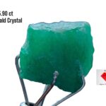 5.90ct Swat Emerald Crystal – A Vivid Green Gem from Pakistan’s Mineral Riches