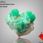 35.45 Carat Swat Emerald Specimen: Collector's Crystal