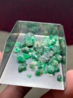 Weight and Color Combined - 40.44 Carat Emerald Rough Lot from Laghman, Afghanistan - Image 6