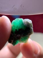 Giant from the Green Mountains: A 26.40-Carat Emerald Crystal from Swat Valley - Image 8