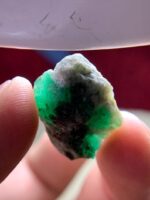 Giant from the Green Mountains: A 26.40-Carat Emerald Crystal from Swat Valley - Image 9