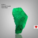 Green Geometry: A 6.24-Carat Emerald Crystal from Swat Valley