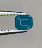 Emerald-Cut Blue Hauyne Gemstone: 0.11 ct, Rare Stone - Image 5