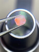 Emerald-Cut Blue Hauyne Gemstone: 0.11 ct, Rare Stone - Image 6