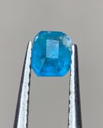 Emerald-Cut Blue Hauyne Gemstone: 0.11 ct, Rare Stone - Image 7