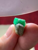23.55 Carat Afghan Emerald Specimen: Natural Freeform Green Gem - Image 4