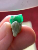 23.55 Carat Afghan Emerald Specimen: Natural Freeform Green Gem - Image 6