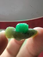 23.55 Carat Afghan Emerald Specimen: Natural Freeform Green Gem - Image 7