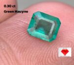 0.30 ct Green Hauyne Gemstone: Fine Jewelry