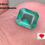 0.30 ct Green Hauyne Gemstone: Fine Jewelry