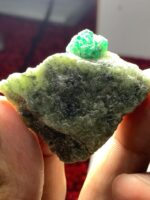 145.90ct Swat Emerald Specimen – Bold Color, Natural Form, Collector’s Quality - Image 3