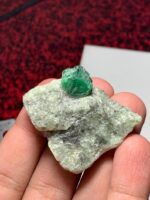 145.90ct Swat Emerald Specimen – Bold Color, Natural Form, Collector’s Quality - Image 6
