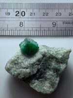145.90ct Swat Emerald Specimen – Bold Color, Natural Form, Collector’s Quality - Image 8