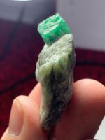 145.90ct Swat Emerald Specimen – Bold Color, Natural Form, Collector’s Quality - Image 10