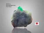120.74 Carat Swat Emerald Specimen: Natural Crystal