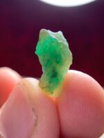 5.40ct Laghman Emerald Crystal: Afghan Beauty in a Sleek, Elongated Form - Image 2