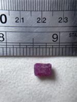 4.175ct Natural Ruby Crystal from Africa – Untreated Gem Rough (8.18 × 6.30 × 5.86 mm) - Image 2