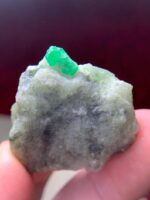 120.74 Carat Swat Emerald Specimen: Natural Crystal - Image 3