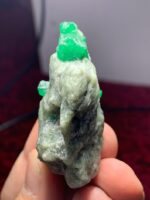 191.10ct Swat Emerald Specimen – Powerful Presence with Deep Natural Color and Form - Image 3