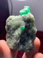 191.10ct Swat Emerald Specimen – Powerful Presence with Deep Natural Color and Form - Image 4