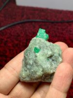 191.10ct Swat Emerald Specimen – Powerful Presence with Deep Natural Color and Form - Image 7