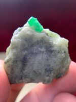 120.74 Carat Swat Emerald Specimen: Natural Crystal - Image 8
