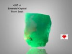 Brilliant 4.85ct Swat Emerald Crystal – Natural Green Beryl from Pakistan