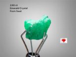 2.90ct Swat Emerald Crystal: A Natural Green Treasure in Compact Form